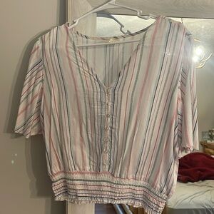 Cropped shirt